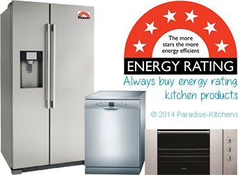 Always buy energy rating kitchen products