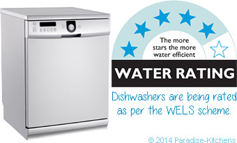 Dishwashers are being rated as per the WELS scheme.