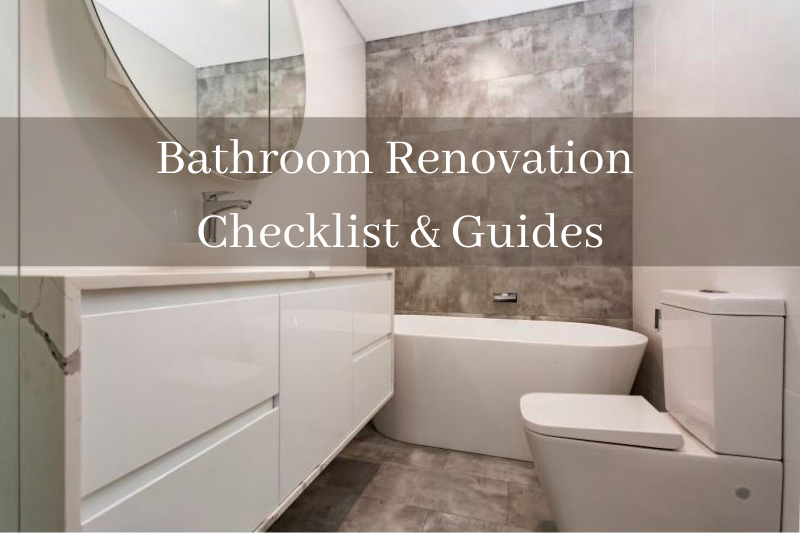 Bathroom Renovation Checklist Guides