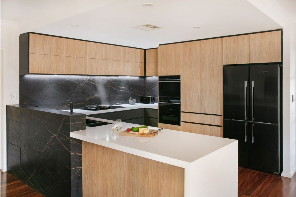 U Shaped Kitchen in Small Space