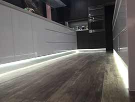 kitchen floor lights