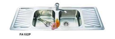 Double Bowl & Drainer Sink