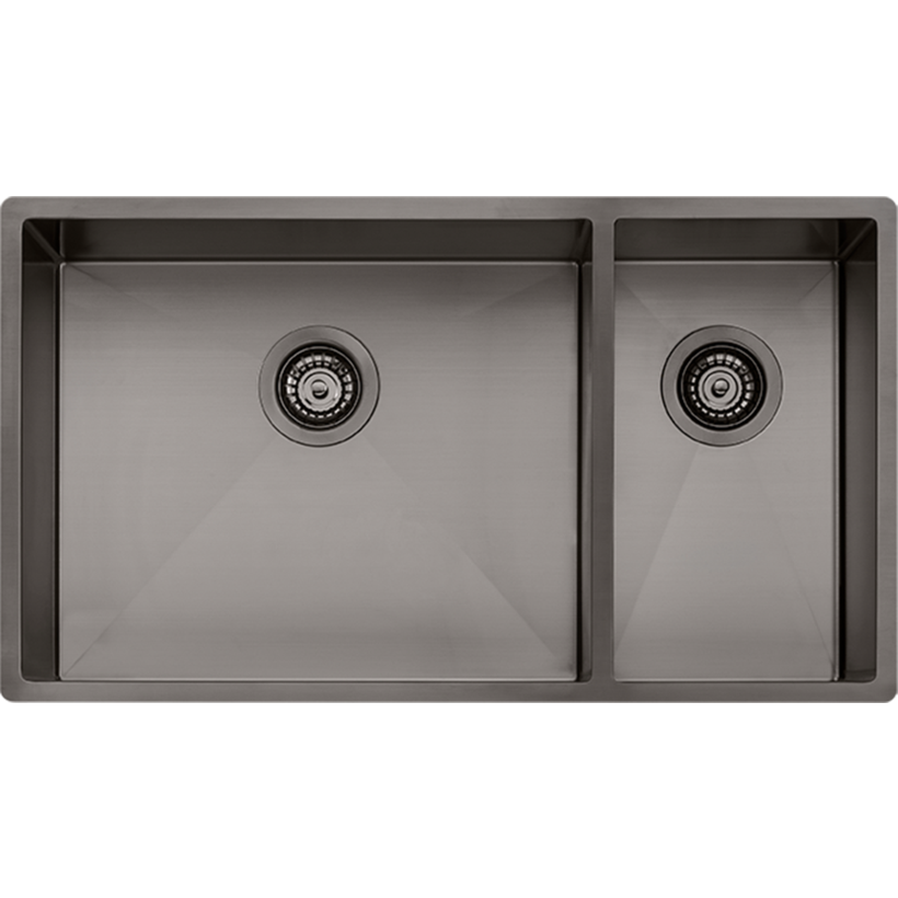Buy Spectra 1 & 1/2 Bowl Gunmetal Sink Online