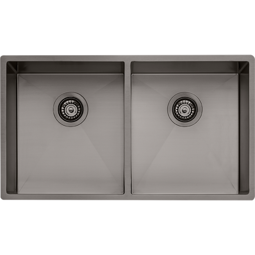 Buy Spectra Double Bowl Gunmetal Sink Online