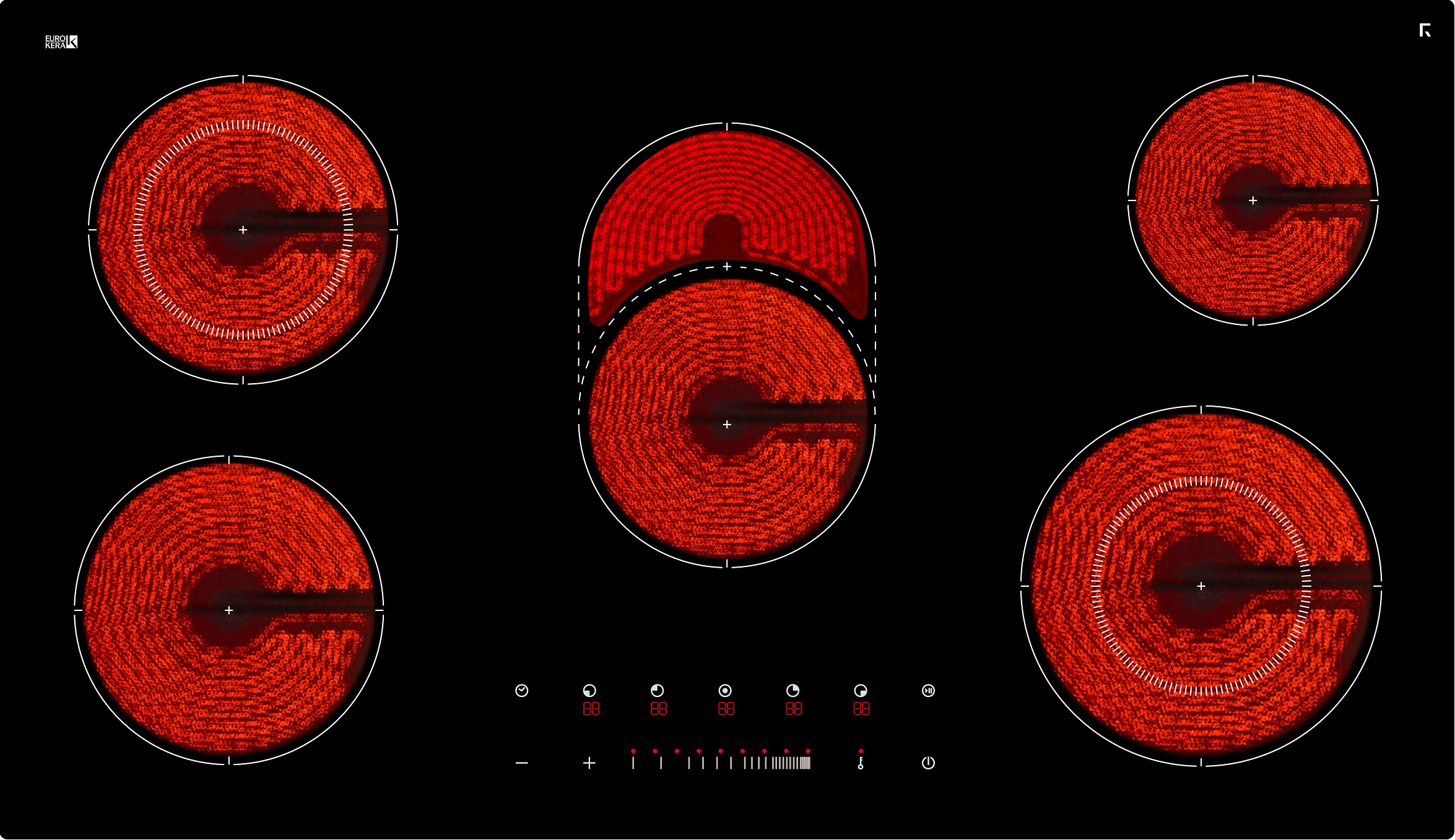 Buy 900mm Electric Ceramic Cooktop Online