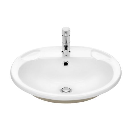 Symphony Drop In Vanity Basin 3 Tap Hole - Bathroom Vanity 3 Tap Holes Symphony Drop In Vanity Basin 3 Tap Hole - Bathroom Vanity 3 Tap Holes