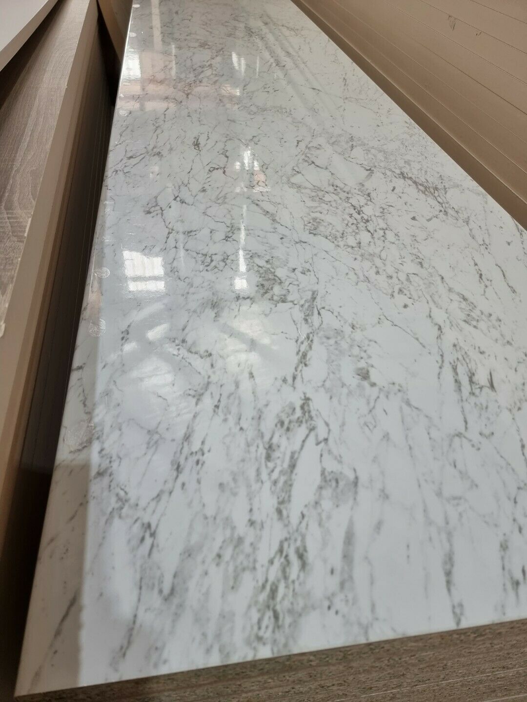 Buy LAMINATED BENCHTOP KITCHEN 3650 x 600mm tight form laminate abresco