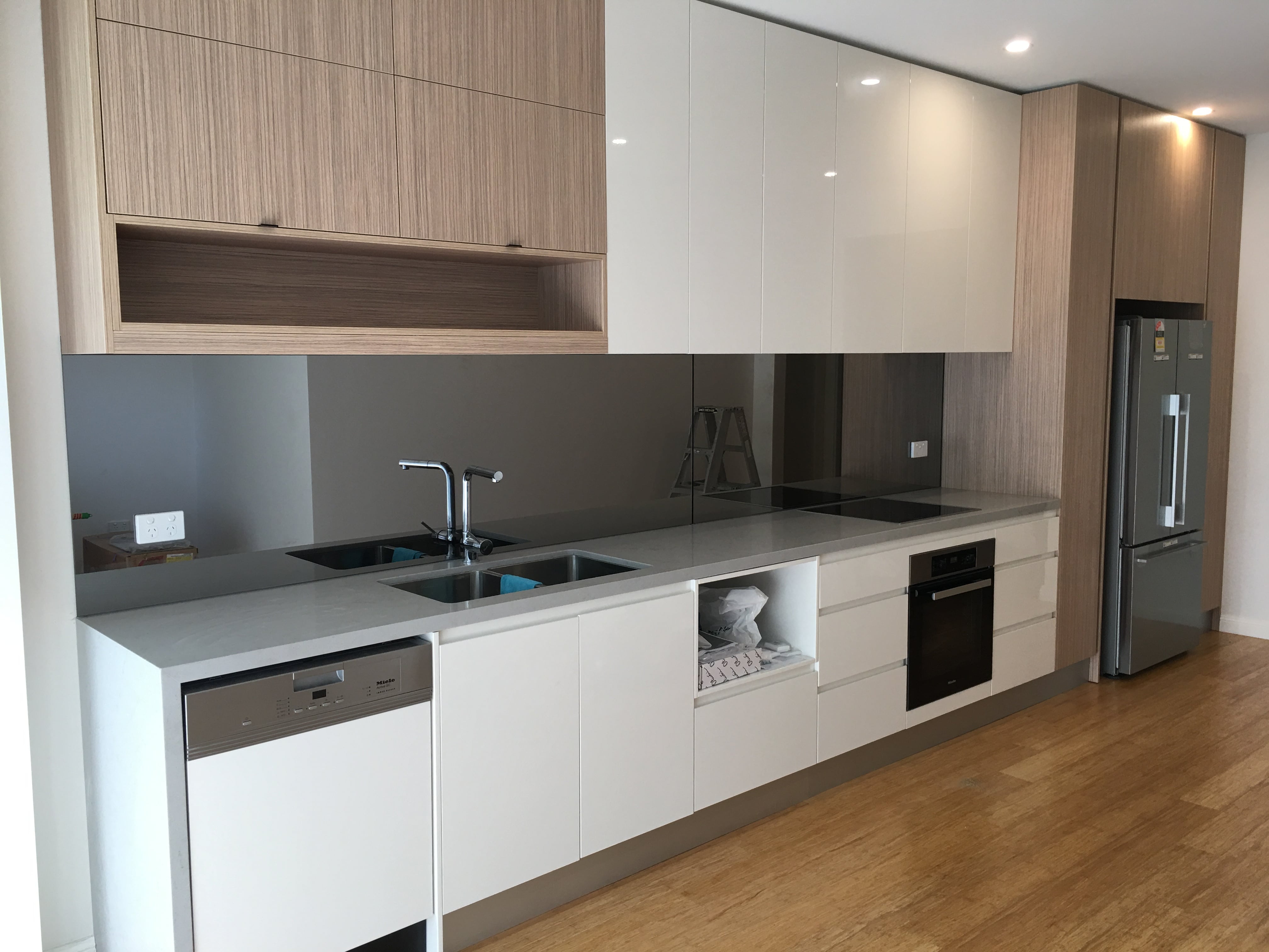 Flat Panel Kitchen Cabinets