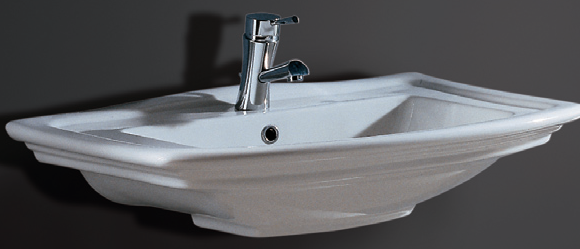 Washington Wall Basin 560 1 Tap Hole Excluding all Accessories