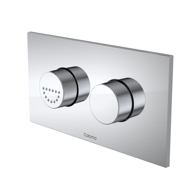 Invisi 2 Round Dual Flush  Care Button