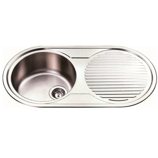 Round Single Bowl Sink With Single Drainer Round Single Bowl Sink With Single Drainer