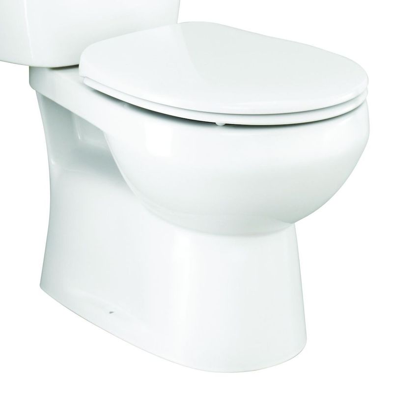 Emerald Close Coupled Pan - White Emerald Close Coupled Pan - White